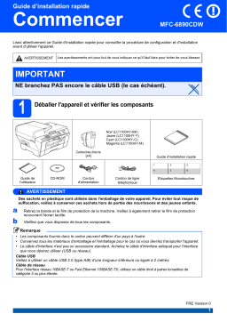 Brother MFC-6890CDW Manuel utilisateur