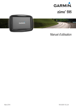 Garmin Zumo 595 Manuel utilisateur