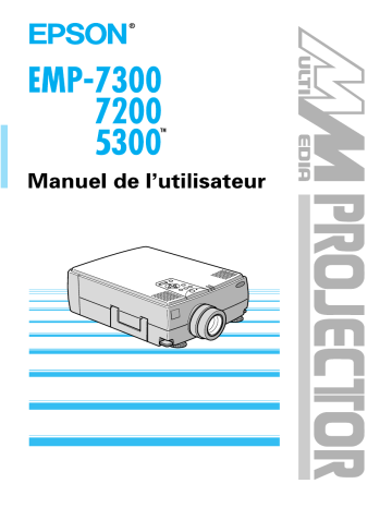 Manuel du propriétaire | Epson EMP-5300 Manuel utilisateur | Fixfr