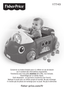 Mattel Fisher-Price Laugh & Learn Crawl Around Car Manuel utilisateur