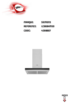 Siemens LC66BHM50 Manuel utilisateur