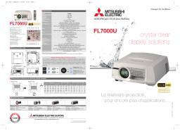 Mitsubishi FL7000U Manuel utilisateur