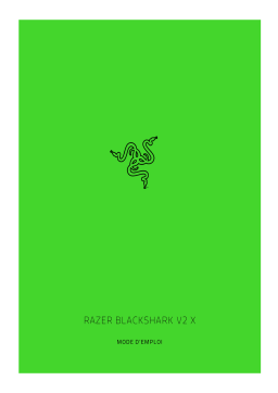 Razer BlackShark V2 X Manuel du propriétaire