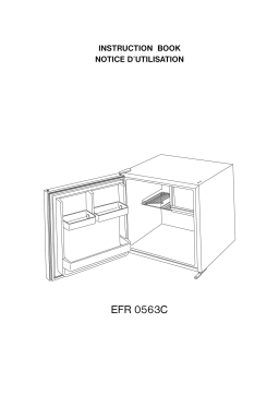 Frigidaire EFR0563C Manuel utilisateur