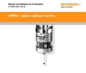 Renishaw OMP60 probe system Manuel utilisateur | Fixfr