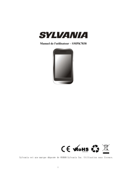 Sylvania SMPK 7838 Manuel utilisateur