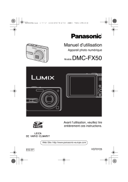Panasonic DMC FX50 Manuel utilisateur