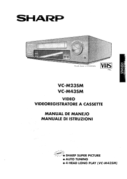 Sharp VC-M23SM/M43SM Manuel utilisateur