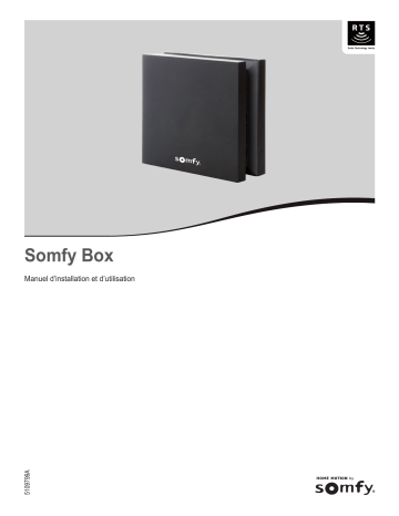 Manuel du propriétaire | Somfy BOX HD Manuel utilisateur | Fixfr