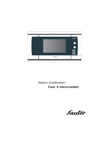 SME615WF1 | SME415WF1 | SME615BF1 | SME615XF1 | Manuel du propriétaire | sauter SME415BF1 Manuel utilisateur | Fixfr