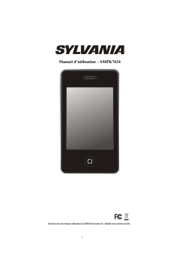 Sylvania SMPK 7634 Manuel utilisateur