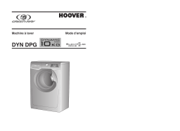 Hoover DYN DPG Manuel utilisateur