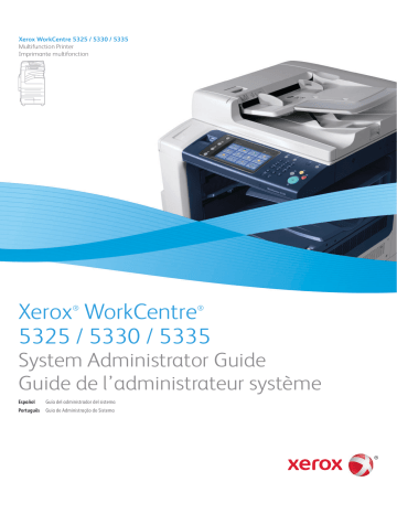 Manuel du propriétaire | Xerox WORKCENTRE 5300 Manuel utilisateur | Fixfr