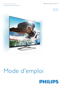 Philips 42PFL6907H Téléviseur LED Manuel utilisateur