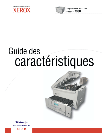 Manuel du propriétaire | Xerox Phaser 7300 Manuel utilisateur | Fixfr