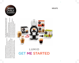 Krups машина капсульного типа KRUPS NESCAFE DOLCE GUSTO LUMIO KP130510 Manuel utilisateur