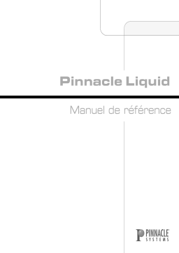 Pinnacle LIQUID EDITION V6 Manuel utilisateur