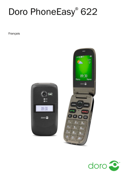 Doro PhoneEasy 622 Manuel utilisateur