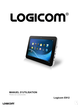 Logicom E912 Manuel utilisateur