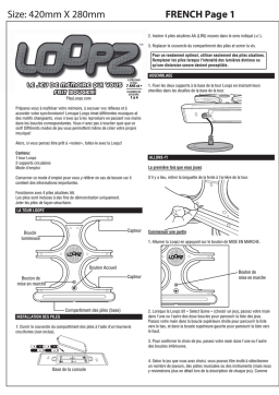 Mattel Loopz Game Manuel utilisateur