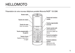 Motorola V3I Mode d'emploi