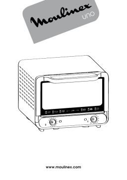 Moulinex FOUR UNO L OX150130 Manuel utilisateur