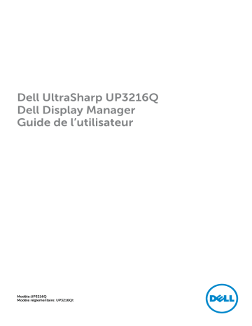 Dell UP3216Q electronics accessory Manuel utilisateur | Fixfr