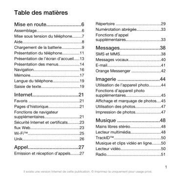 Mode d'emploi | Sony G705u Manuel utilisateur | Fixfr