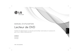 LG DVX550 Manuel du propriétaire