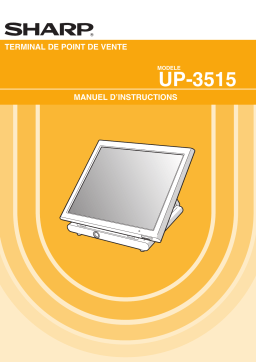 Sharp UP-3515 Manuel utilisateur