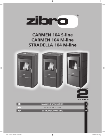 Manuel du propriétaire | Zibro STRADELLA 104 MLINE Manuel utilisateur | Fixfr