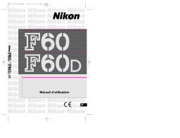 Nikon F60D Manuel utilisateur