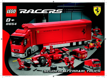 Guide d'installation | Lego 8654 Ferrari F1 Team Truck Manuel utilisateur | Fixfr