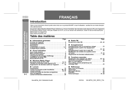 Sharp WA-MP50H Manuel utilisateur