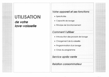 Manuel du propriétaire | Thomson AQUA135 Manuel utilisateur | Fixfr