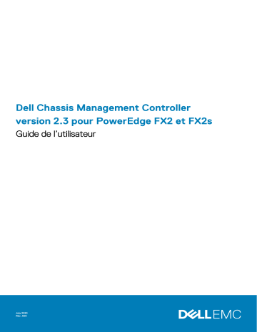Dell PowerEdge FX2/FX2s server Manuel utilisateur | Fixfr