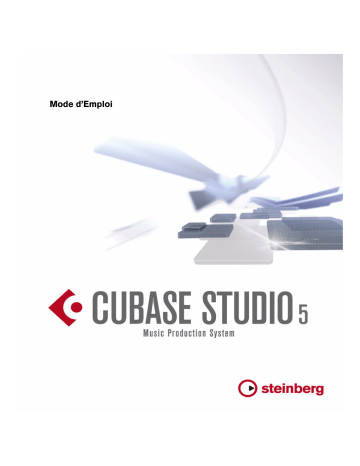 Steinberg Cubase Studio 5 Mode d'emploi | Fixfr