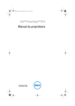 Dell PowerEdge R715 server Manuel du propriétaire