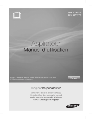 Manuel du propriétaire | Samsung SC20F70HD Manuel utilisateur | Fixfr