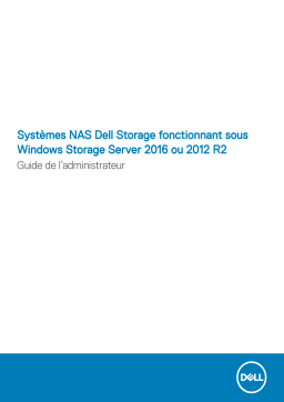 Dell Storage NX3330 storage Manuel utilisateur