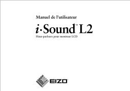 Eizo I·SOUND L2 Manuel utilisateur