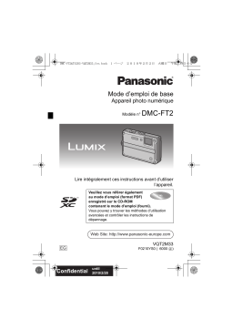 Panasonic DMC FT2 Mode d'emploi