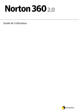 Symantec Norton 360 v2.0 Manuel utilisateur