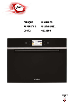 Whirlpool W6MD460 Manuel utilisateur