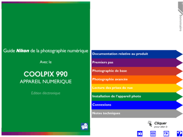 Mode d'emploi | Nikon Coolpix E990 Manuel utilisateur | Fixfr