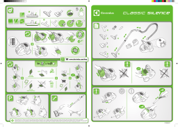Electrolux Classic Silence ZCS2100WEL Staubsauger Manuel utilisateur