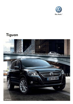 Volkswagen Tiguan Manuel utilisateur