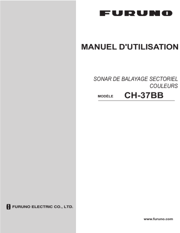 CH37BB/113 | Furuno CH37BB/162 Manuel utilisateur | Fixfr