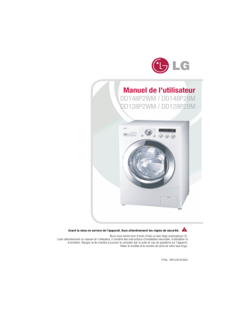 LG DD148P2WM Manuel du propriétaire | Fixfr