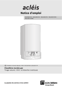 ELM LEBLANC ACLEIS NGVM V Manuel utilisateur